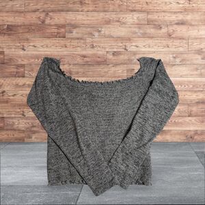 OFF THE SHOULDER SMOCKED TOP SMALL